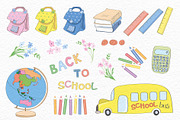 Children. School. Floral, an Education Illustration by Eva Katerina (Thumbnail 2 of 7)