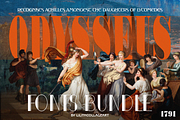 The Painted Muse - Fonts Bundle, a Handwritten Font by Lilithcollageart (Thumbnail 4 of 19)