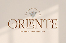 Orlente - Modern Serif Font