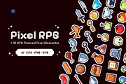 Pixel Fantasy RPG Element Pack, an Object Graphic by Artbox Studio (Thumbnail 1 of 3)