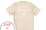 Back Of T-Shirt BC3001 Mockup Bundle, a Shirt Mockup by lock and page (Thumbnail 28 of 88)