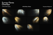Sunray Flares Overlays, a Texture Graphic by Pitchlook.Studio (Thumbnail 2 of 2)