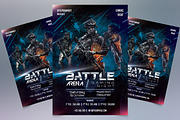 Gaming Flyer PSD Poster Template, a Flyer Template by Naim Selmani (Thumbnail 1 of 2)