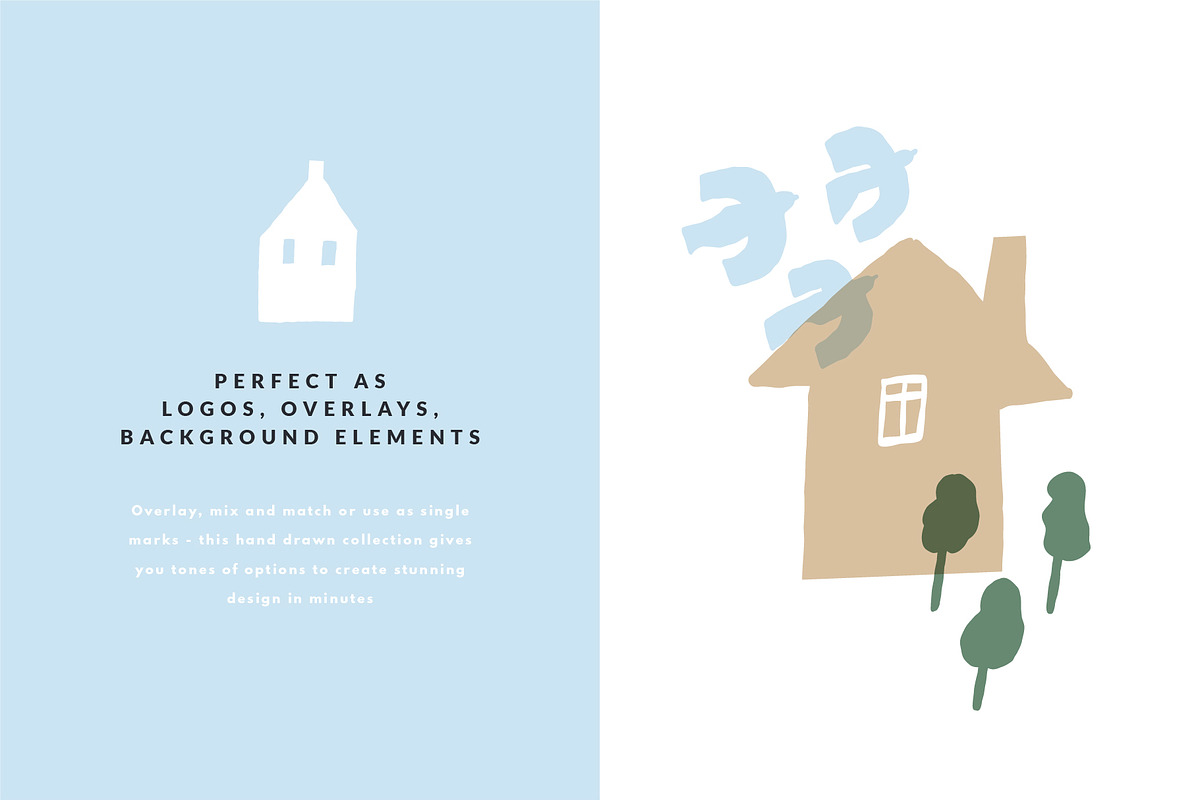 CUTOUT HOUSES | AI, PNG, EPS, SVG, an Object Illustration by Favete Art (Photo 8 of 16)