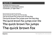 HAMLIN - Minimalist Font Family, a Sans Serif Font by Designova® (Thumbnail 7 of 9)