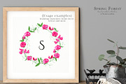 Sweet Pea Birth Month Flower Clipart, an Illustration by WatercolorWind (Thumbnail 2 of 6)