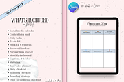 Social Media Content Planners, a Social Media Template by PixelBloomClub (Thumbnail 5 of 6)