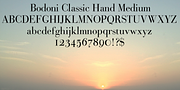 Bodoni Classic Hand, a Handwritten Font by Wiescher-Design (Thumbnail 2 of 5)