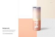 20oz Skinny Tumbler Mockup Set, a Cups & Container Mockup by creatsy5 (Thumbnail 15 of 16)