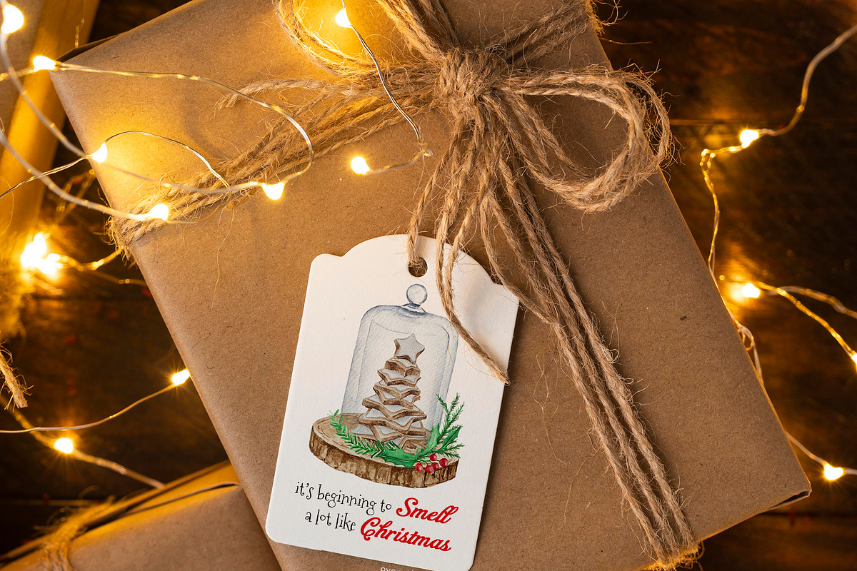 Watercolor - Christmas Gingerbread, a Decorative Illustration by bylin_illustration (Photo 5 of 9)