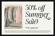 The Avenue Editorial, a Serif Font by Zane Studio (Thumbnail 17 of 19)