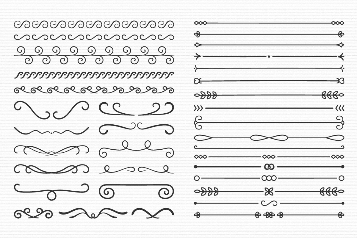 Hand Drawn Dividers, a Graphic by PixMarket