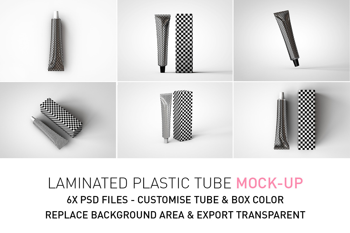 Laminated Cosmetics Tube Mock-Up, a Packaging Mockup by TSOBG (Photo 2 of 23)