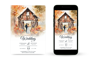 Rustic Wedding Invitation, an Invitation Template by Earth5168