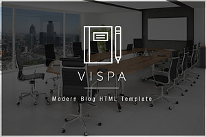 Vispa - Modern Blog HTML Template