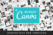 Canva budle with social media kits, a Social Media Template by Goashape Studio (Thumbnail 1 of 13)