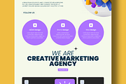 Business Landing Page Website Design, a Landing Page Template by MightyDesign (Thumbnail 4 of 9)