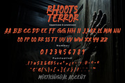 Rhoots Terror - Horror Typeface Font, a Handwritten Font by Bayuktx (Thumbnail 7 of 7)