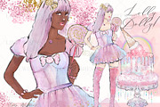 Sweet cafe Watercolour illustrations, an Illustration by Libby Wishes (Thumbnail 9 of 13)