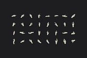 Vector Hand Illustrations, a Person Illustration by Britt Fabello (Thumbnail 2 of 7)