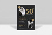 Wedding Anniversary Invitation, an Invitation Template by Guuver (Thumbnail 3 of 3)