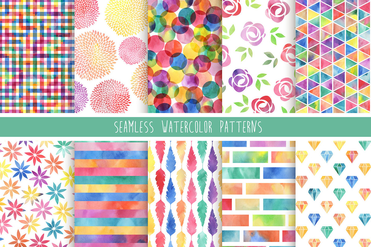 Watercolor pack + BONUS, an Animal Illustration by Julia Dreams (Photo 4 of 5)