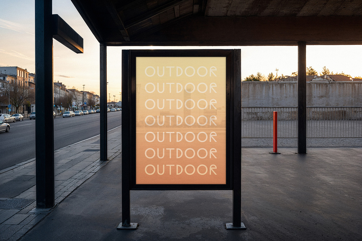 Outdoor Sign Banner Mockup, a Mockup by Design Squad (Photo 2 of 4)