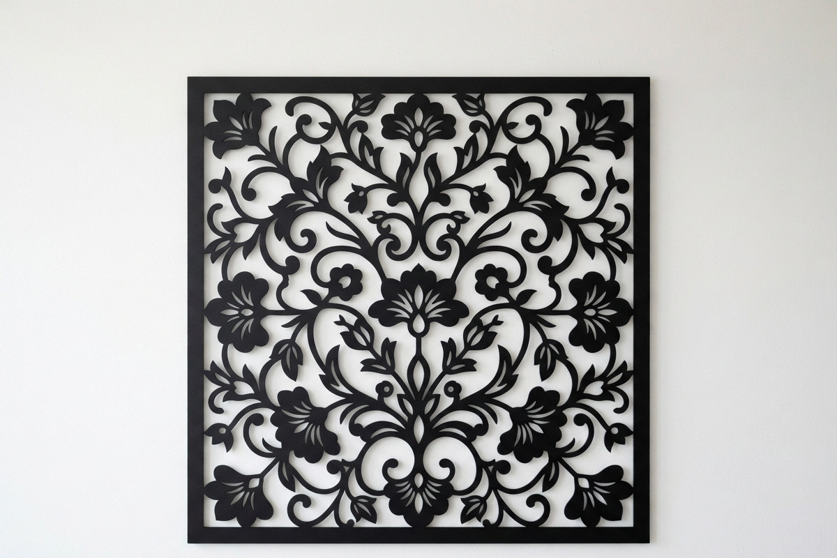 50 Elegant Floral Wall Panel Bundle, a Decorative Illustration by Amazin_art (Photo 3 of 25)