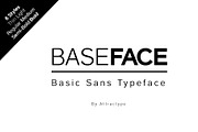 Baseface - Base Sans Font Family, a Sans Serif Font by Attractype (Thumbnail 1 of 8)