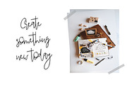 Kolaer Ink | Handwritten Font Sale, a Script Font by Katie Holland (Thumbnail 6 of 7)