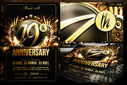 Anniversary Flyer Template, a Flyer Template by InTheSky15 (Thumbnail 3 of 4)