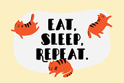 Sleepy Fat Cat Typeface, a Font by Me55enjah Design (Thumbnail 5 of 8)