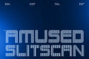 CS Amused Slitscan, a Sans Serif Font by Craft Supply Co. (Thumbnail 1 of 8)