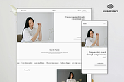 Squarespace 7.1 Therapist Website, a Templates & Theme by Studio Aleksieva (Thumbnail 1 of 9)