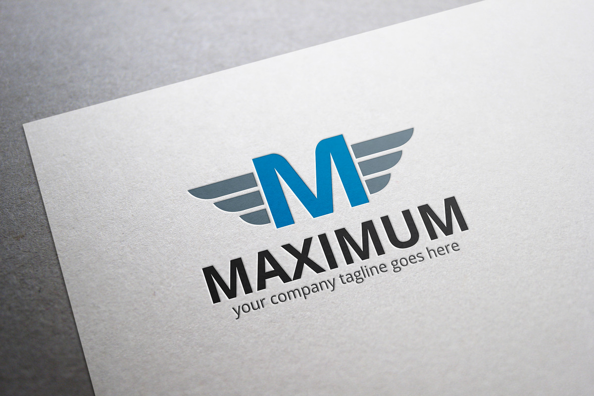 Maximum Logo, a Branding & Logo Template by XpertgraphicD