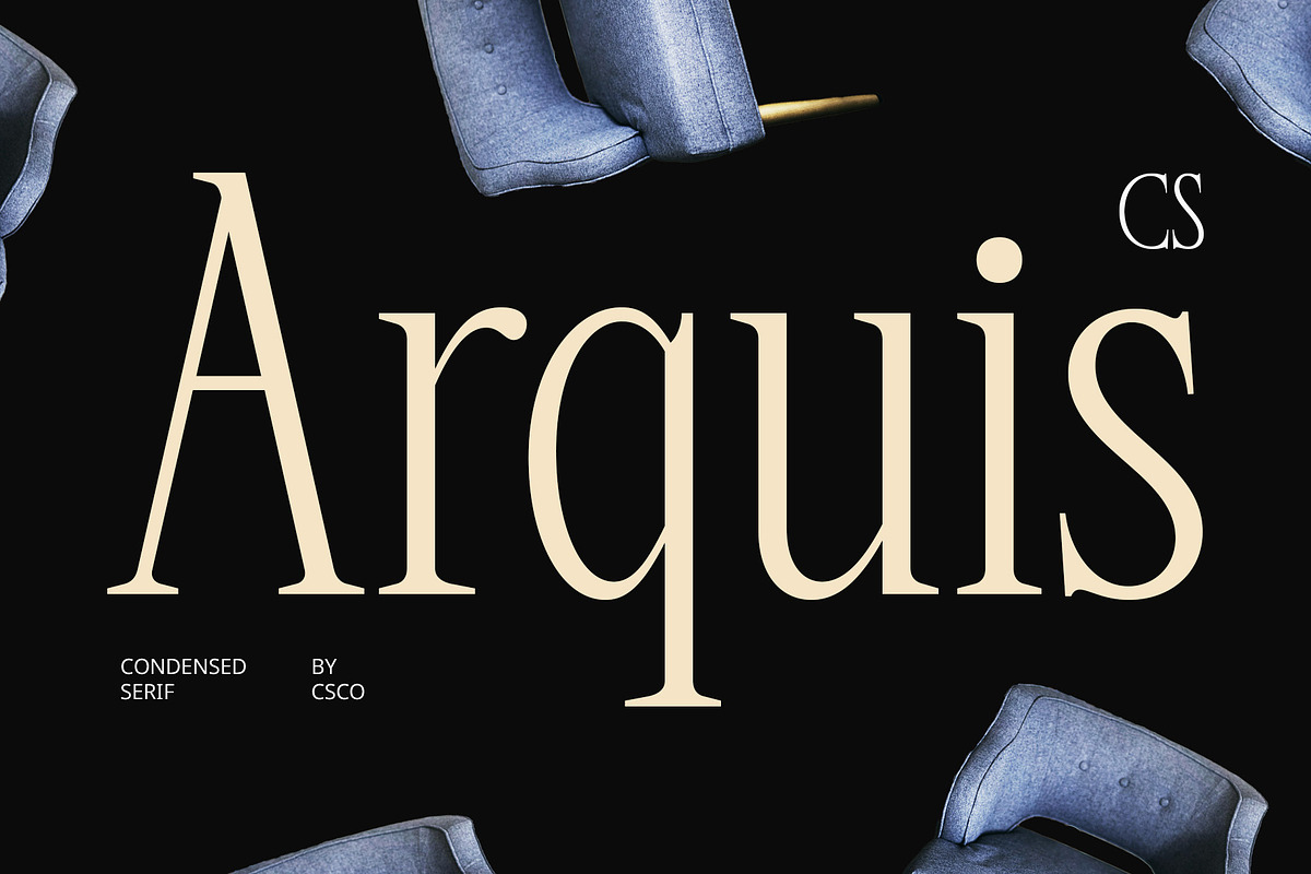 CS Arquis – Condensed Font, a Serif Font by Craft Supply Co. (Photo 1 of 8)