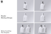 Hoodie Mockup, a Hoody Mockup by Riel Concept (Thumbnail 2 of 8)