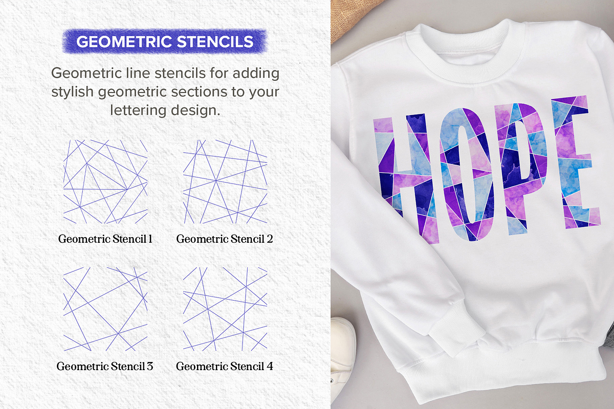 Watercolor Lettering Brush Toolbox, a Brush Add-On by Nico-Ng (Photo 11 of 16)