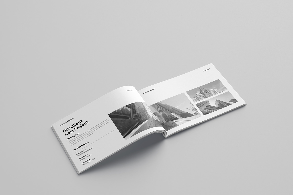 Architecture Brochure Template Lands, a Brochure Template by Spark_Creative (Photo 8 of 12)
