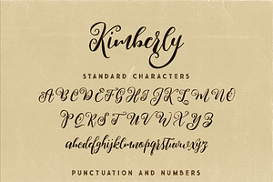 Kimberly Script Font