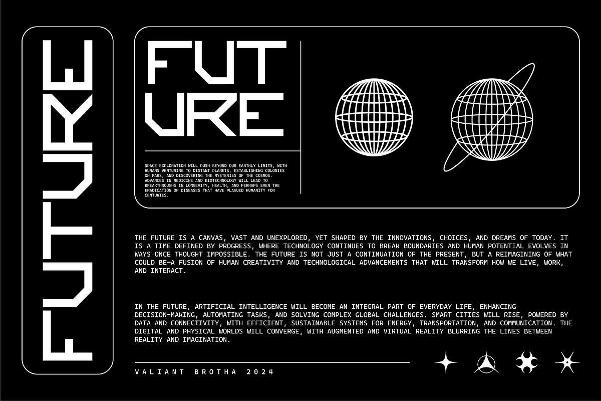 VB Trulyfe - Futuristic Display Font, a Sans Serif Font by VALIANTBROTHA (Photo 5 of 9)