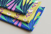 Bright Retro Floral Pattern Set, a Pattern Graphic by Asya Melkonyan Patterns (Thumbnail 15 of 16)