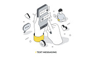 Isometric Lines Illustrations Set, a Person Illustration by Rassko (Thumbnail 7 of 12)