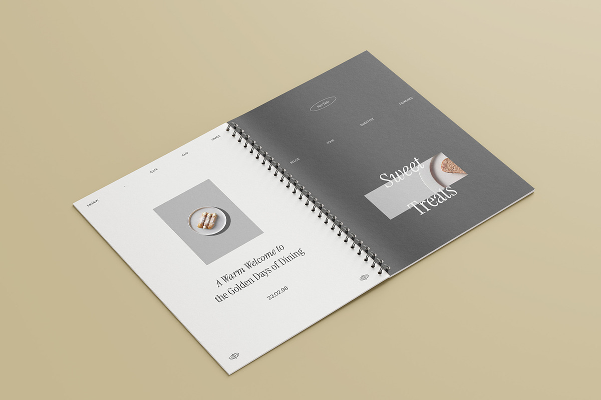 Nostalgic Menu Book - Menew preview 6