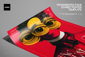 Fragmented Exhibit Poster Template