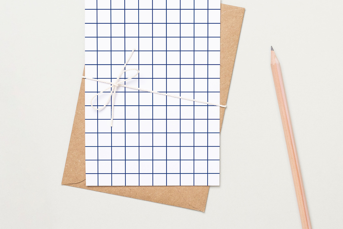 Invitation Card with Envelope Mockup, a Print Template by Studio MVDM (Photo 2 of 8)