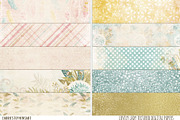 Lovely Pink Floral Background Paper, a Pattern Graphic by Carrie Stephens Art (Thumbnail 5 of 6)