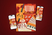 Autumn Music Festival Flyer Set, a Flyer Template by The Good Store (Thumbnail 1 of 2)