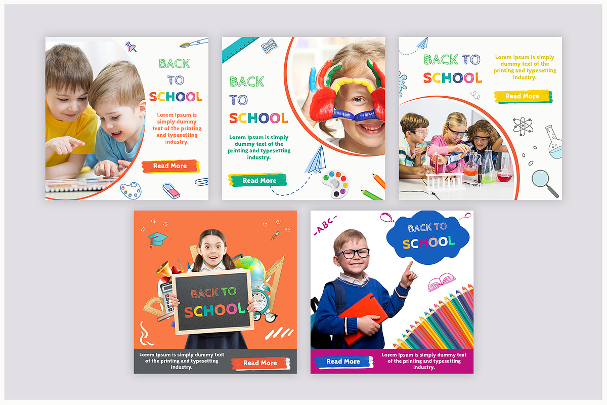 10 Back To School Banners, a Social Media Template by Nisha Droch (Photo 2 of 3)