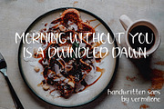 Brush Kencur Hand Written Sans, a Sans Serif Font by Say Studio (Thumbnail 5 of 10)